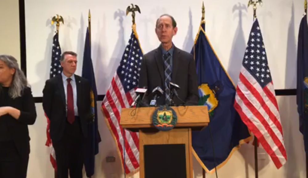 Mark Levine, Phil Scott, 3-27-2020